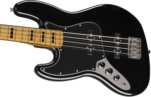 Classic Vibe \'70s Jazz Bass, Maple Fingerboard, Left-Handed - Black