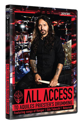 Hal Leonard - All Access to Aquiles Priesters Drumming - 3-DVD Set