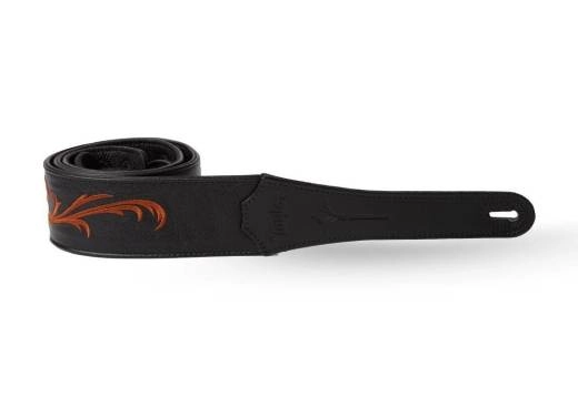 Taylor Guitars - 2.5 Nouveau Leather Guitar Strap - Black