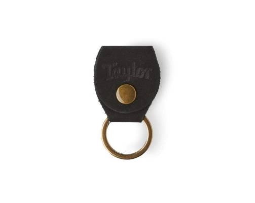 Taylor Guitars - Key Ring w/Pick Holder - Black Nubuck