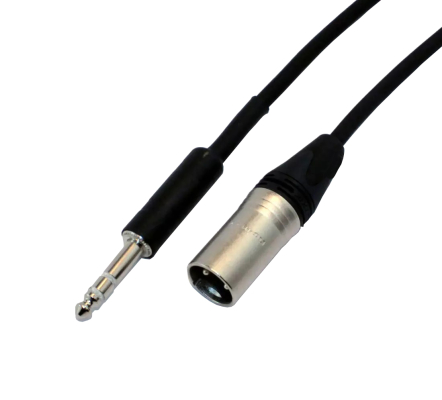Yorkville Sound - Standard Series Balanced XLR-M to TRS Interconnect Cable - 25 foot