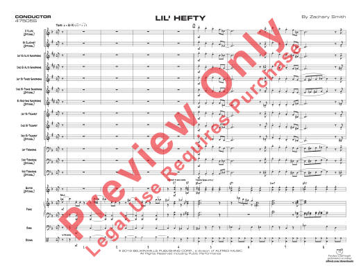 Lil\' Hefty - Smith - Jazz Ensemble - Gr. 1