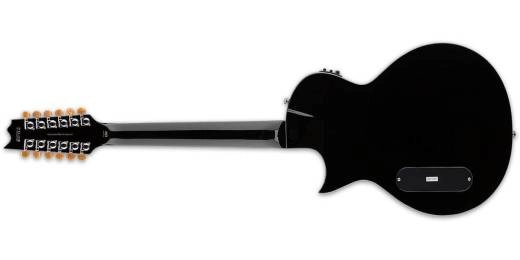 LTD TL-12 Thinline 12-String Electric Guitar - Black