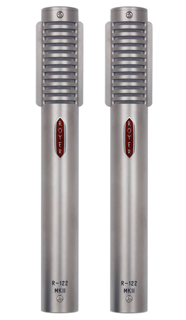 R-122 MKII Live Active Ribbon Microphones - Matched Pair