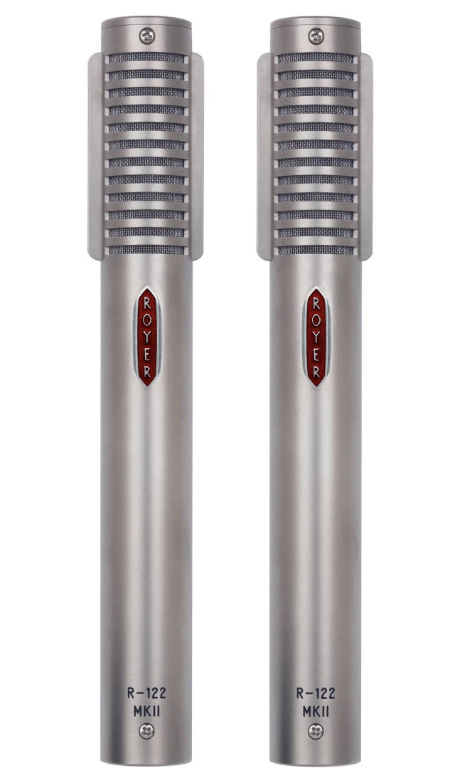 R-122 MKII Live Active Ribbon Microphones - Matched Pair