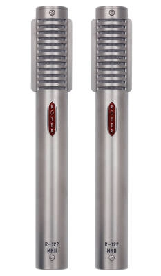 R-122 MKII Live Active Ribbon Microphones - Matched Pair