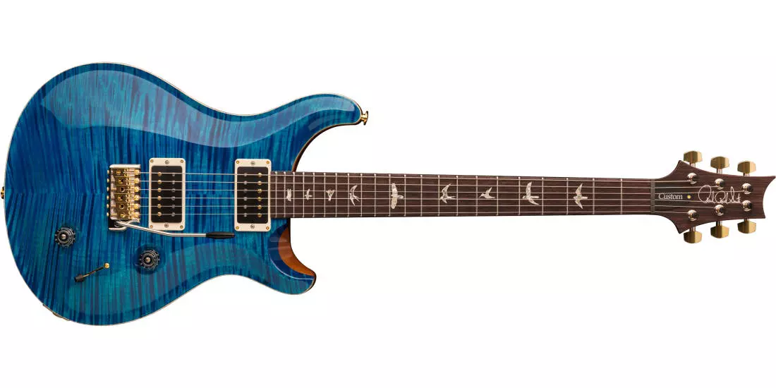 Custom 22 Electric Guitar with Case - Aquamarine