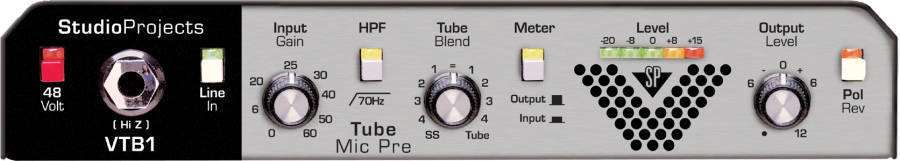 Studio Projects VTB-1 - Variable Tube Mic Preamp | Long & McQuade