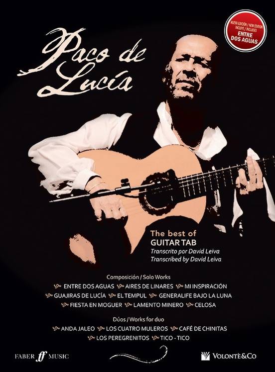 The Best of Paco de Lucia - Leiva - Guitar TAB - Book
