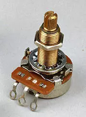 Potentiometer - Long Shaft/500k/Tone