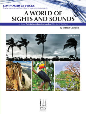 FJH Music Company - A World of Sights and Sounds - Costello - Piano - Book