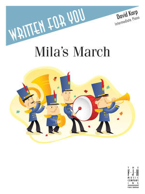 FJH Music Company - Milas March - Karp - Piano - Sheet Music