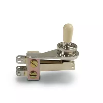 Toggle Switch & Knob - Right Angle/Nickel