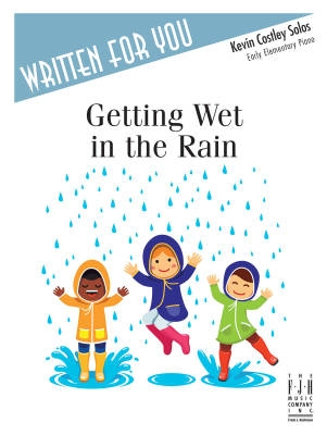 FJH Music Company - Getting Wet in the Rain - Costley - Piano - Sheet Music