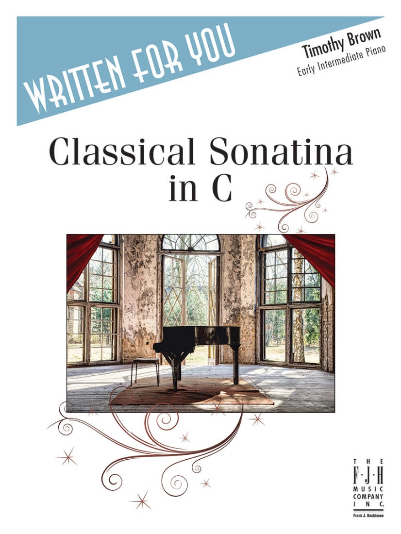 Classical Sonatina in C - Brown - Piano - Sheet Music