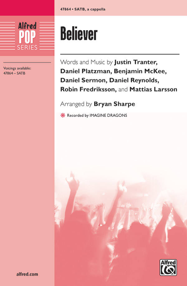 Believer (Imagine Dragons) - Sharpe - SATB