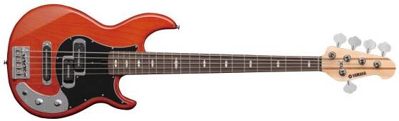 Yamaha BB1025X 5 String Bass - Caramel Brown