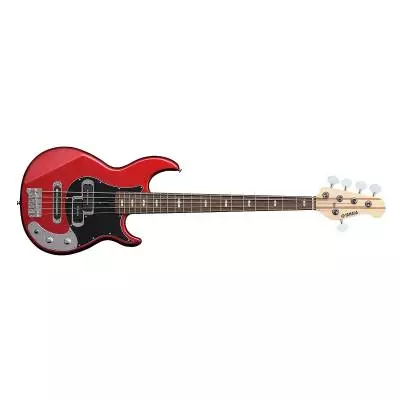 BB425X Passive 5 String Bass - Red Metallic