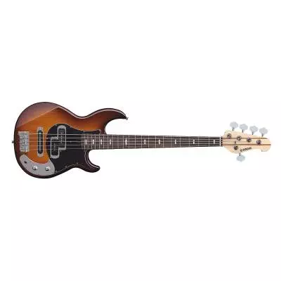 BB425X Passive 5 String Bass - Tobacco Brown Sunburst