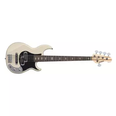 BB425X Passive 5 String Bass - Vintage White
