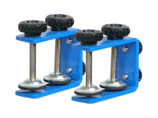 Table/Case Laptop Stand Clamps - Blue