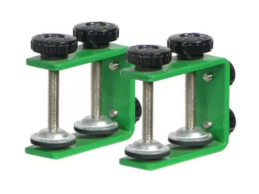 Table/Case Laptop Stand Clamps - Green