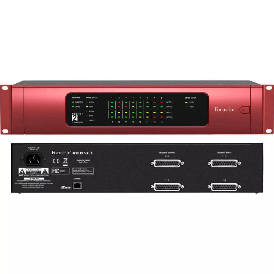 RedNet 2 - 16-Channel A-D/D-A Converter
