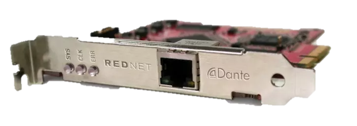 Rednet - 256-Channel Low-Latency PCI-E Card (Dante)