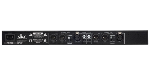 223XS - Stereo 2-Way/Mono 3-Way Crossover (XLR)