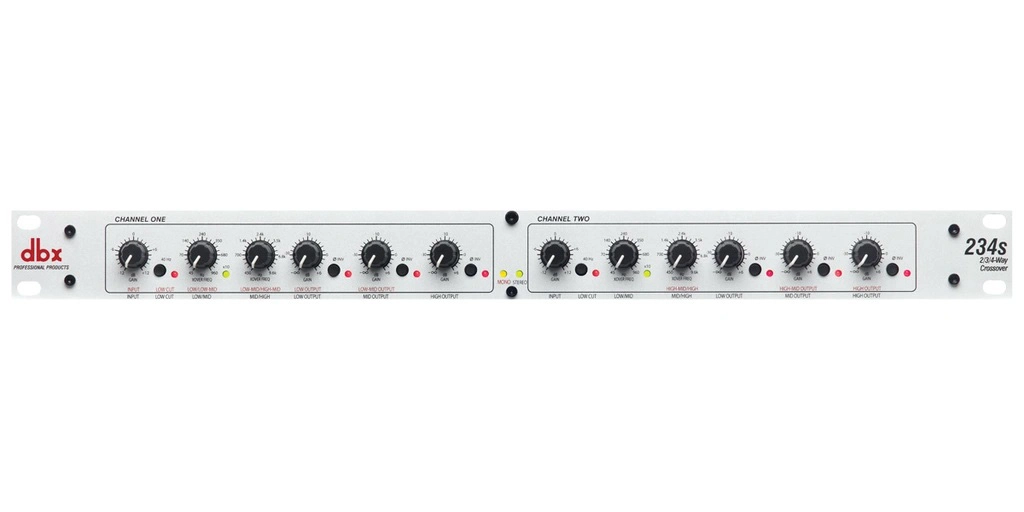 234S - Stereo 2/3 Way, Mono 4-Way Crossover (TRS)