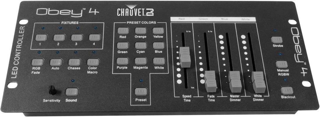 Obey 4 - Compact 4-Channel DMX Controller