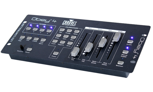 Obey 4 - Compact 4-Channel DMX Controller