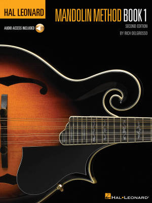 Hal Leonard - Hal Leonard Mandolin Method (Second Edition), Book 1 - DelGrosso - Mandolin - Book/Audio Online