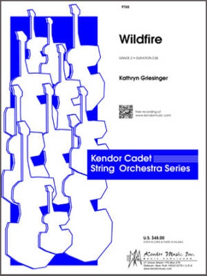 Kendor Music Inc. - Wildfire - Griesinger - String Orchestra - Gr. 2