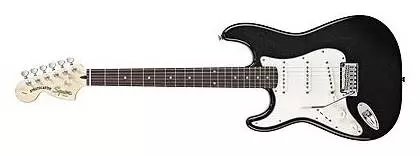 Standard Left Handed Strat - Black