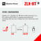 ZLX-15BT 15\'\' 2-way Powered Speaker with Bluetooth