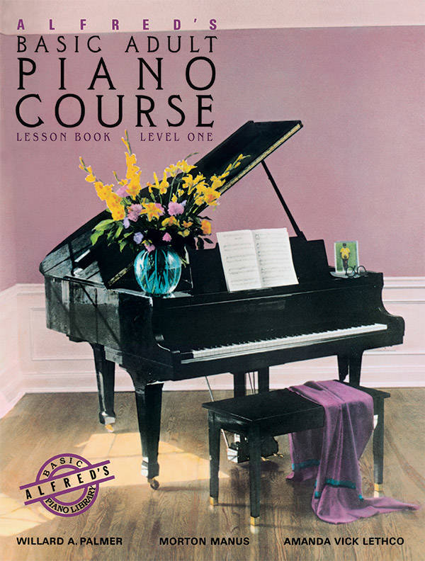 Alfred\'s Basic Adult Piano Course Lesson Book, Level 1 - Palmer/Manus/Lethco - Piano - Book/CD