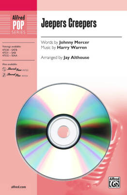 Alfred Publishing - Jeepers Creepers - Mercer/Warren/Althouse - SoundTrax CD