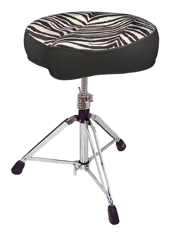 Big Boy Throne - Zebra Top/Black Sides