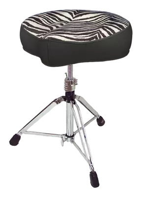 Big Boy Throne - Zebra Top/Black Sides