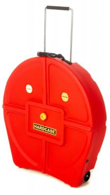 Hardcase - Rolling Cymbal Case 24 - Red