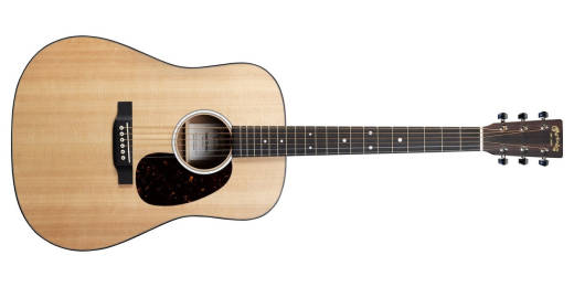 Martin Guitars - D-10E Road Series Spruce Acoustic-Electric Guitar with Gig Bag