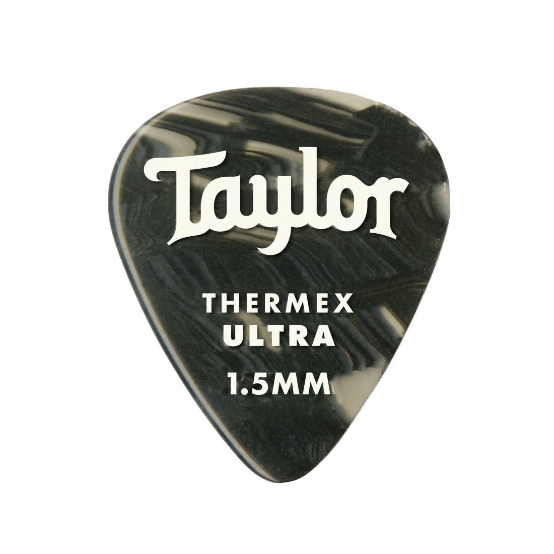 Premium 351 Thermex Ultra Picks, Black Onyx, 1.50mm, 6-Pack