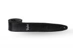 Taylor Guitars - 2.5 Leather Guitar Strap w\/Suede Back - Black