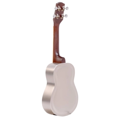 ResoUke Concert-Scale Resonator Ukulele - Brushed Metal