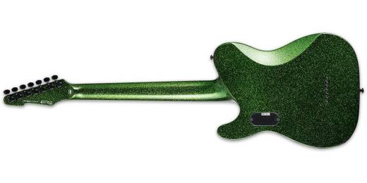 LTD SCT-607 Baritone Electric Guitar with Case - Green Sparkle