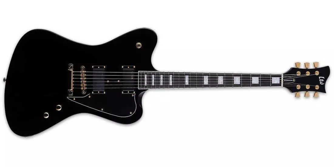 LTD Sparrowhawk Electric Guitar with Case - Black