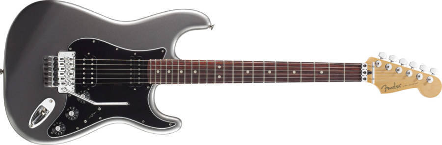 Fender Blacktop Stratocaster HH video review demo Guitarist