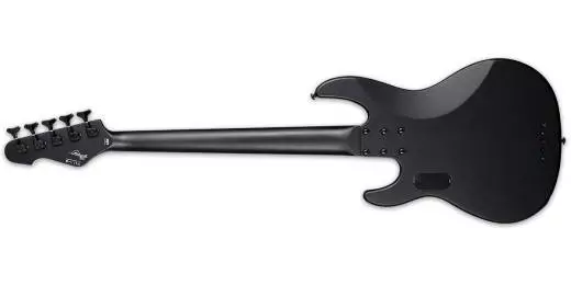 LTD Orion-5 5-String Bass with Case - Black Satin