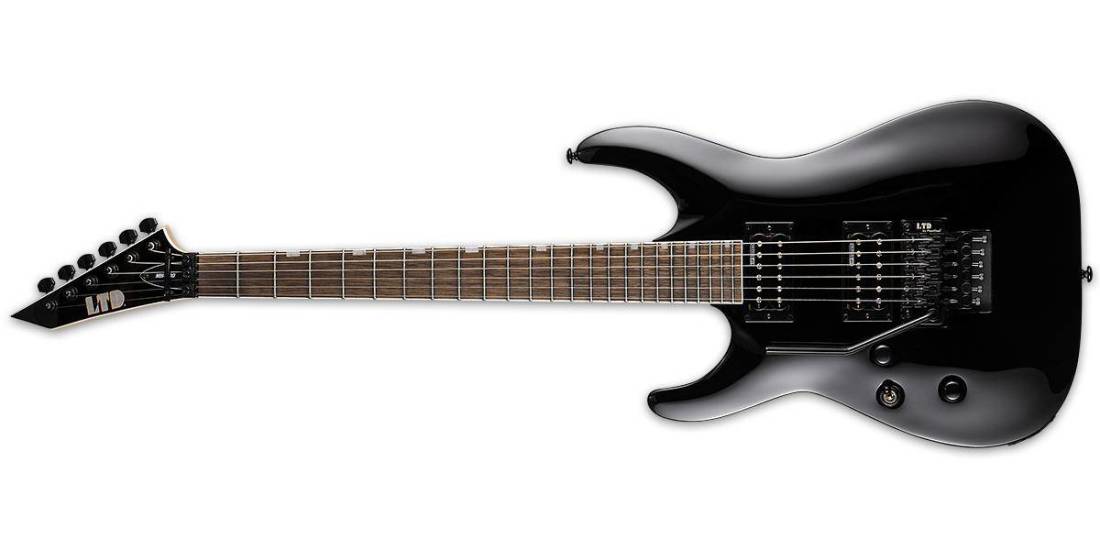 LTD MH-200 Electric Guitar - Left-Handed - Black